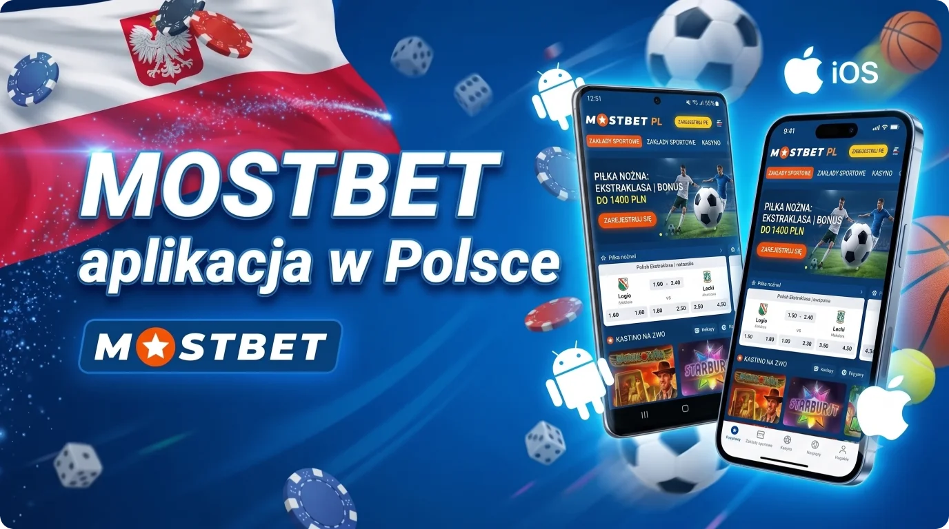 Aplikacja Mostbet w Polsce na urządzenia Android i iOS