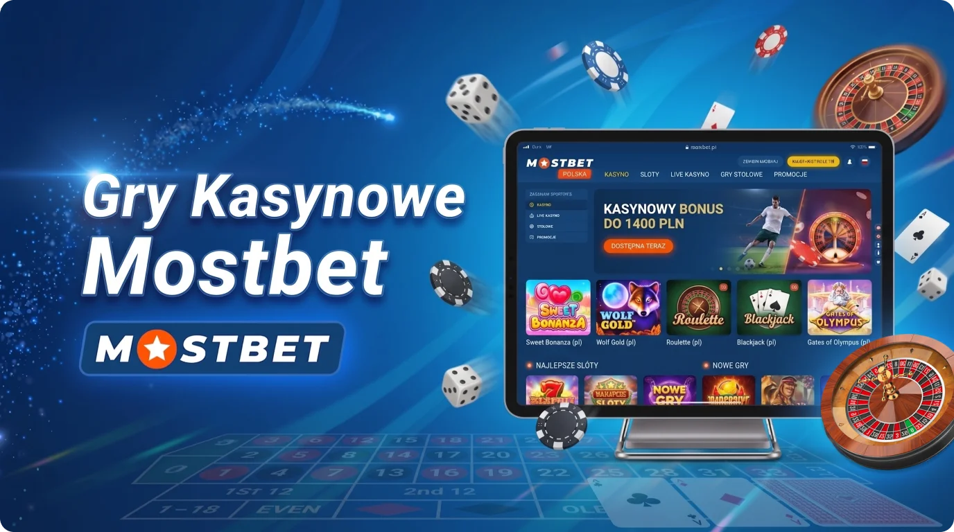 Katalog gier kasynowych na stronie Mostbet w Polsce