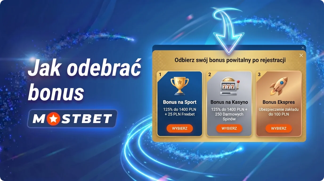 Jak zdobyć bonus na stronie Mostbet w Polsce